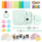 HIYQIN 8 en 1 Housse et Accessoires Compatibles avec Fujifilm Instax Mini 12, Polaroid Instax Mini 12 Album Photo/Cadres/Autocollants/Filtre d'objectif/Miroir Selfie - Vert Menthe
