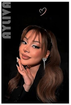 GBFRE Poster Sängerin Ayliva, Leinwandposter, Schlafzimmer-Dekor, Sportlandschaft, Büro, Raumdekoration, Geschenk, ungerahmt, 30 x 45 cm