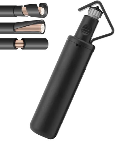 WODHMIEY Wire Stripper Tool with 3 Cutting Modes, Adjustable Cable Clamp, Tool Steel Blade, for Wire Stripping and Cutting, Compact and Easy to Use, Ideal for 0.17-1.14in/4.5-29mm Cables