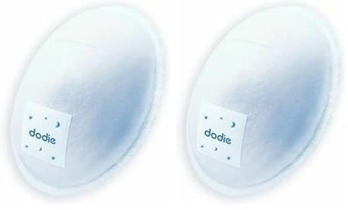 Dodie Coussinets d'allaitement Nuit en Pochette Individuelle, Blanc, 30 Pièces, 162 g (Lot de 2)