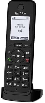 FRITZ!Fon M3 | téléphone DECT Confort | téléphonie HD, écran Monochrome