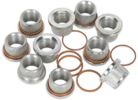 Sealey Vs0463R Thread Inserts M12 X 1.5Mm for Vs0463 Pack of 10