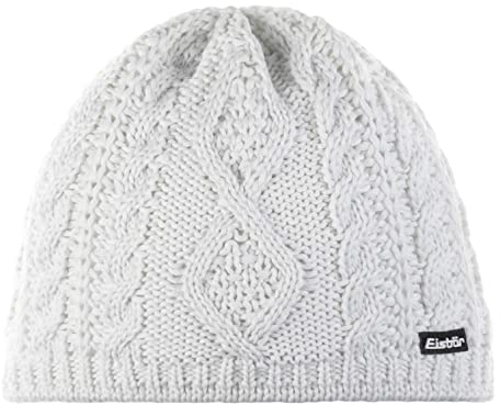 Eisbär Damen Strickmütze NELIA weiß (100), 000