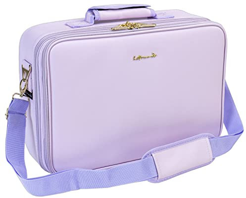 Leonardo LEO50821 Portatrucco Valigetta Porta Trucchi per il Trucco Professionale Borsa Portatrucco per Cosmetici da Viaggio per Make-up Artist grande senza specchio