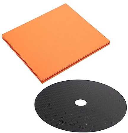 Hemobllo 1stk Cd-Tuning-pad Cd Teller Matte Gummimatte Für Plattenspieler Acryl-gleitmatte Plattenspielermatte Aus Gummi Disc-Tuning-Kissen Slipmat Cd-Platte Kohlefaser Vinyl Rabatt