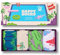 Happy Socks 4er Pack bunte Baumwolle Socken, lustige sommersocken in Geschenkbox für Damen und Herren