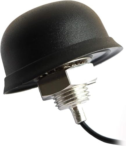 Maswell Antenna GPS professionale maschio SMA 1575,42 MHz GPS antenna esterna, antenna semisferica impermeabile con montaggio a vite