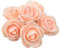 Wisafory Künstliche Rosenköpfe Mini Schaumrosen Künstliche Schaumstoff Rosen Köpfe Foamrosen Dekoblumen Rosenstrauß für Hochzeit Brautstrauß Party Home Deko DIY Valentine's Day Rosa1# 100PCS