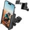 Idoove Airtag-Halterung für Fahrrad-Handyhalterung, Fahrrad-Telefonhalterung, kompatibel mit Airtags, Diebstahlschutz, Air-Tag, GPS-Tracker, Motorrad-Lenker, Handy-Klemme, Scooter-Telefonclip