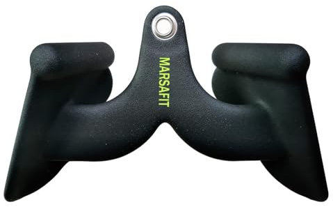 Home Gym Fitness Rowing T-bar V-bar Pulley Cable Machine Attachments, Bicep Curl Tricep LAT Pulldown Bar Back Strength Training Handle Grips LAT Pull Down Bar Press Down Exercises (UKBT1901)