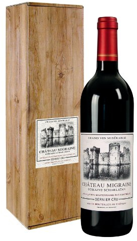 Bull & Bear Château Migraine Rotwein im Geschenkkarton, trocken 0,75 Liter, preisgekrönter Rotwein aus dem Bodeaux, Geschenk für Weinliebhaber