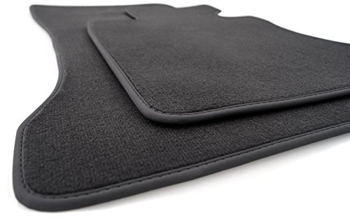 Fußmatte E60 E61 Original Qualität Velours Nubuk Anthrazit 2.teilig