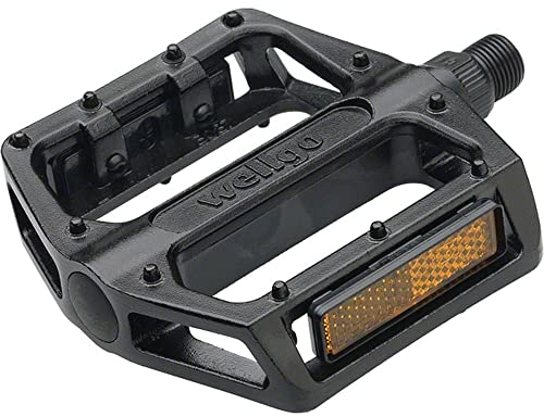 Wellgo B087 BMX Pedals 9/16 Black BMX / Mountain Platform Pedals by Wellgo