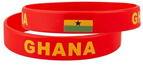 Evankin Country Flag Unisex Silicone Bracelet Rubber Sports Fashion Wristband