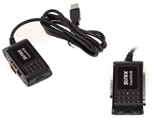 KALEA-INFORMATIQUE USB Industriekonverter zu seriell COM RS232 DB9 und parallel LPT DB25. SUNIX UTM1925C mit Prolific Chipsatz PL2303HXD.