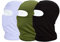 MAYOUTH Sturmhaube Balaclava UV Schutz Gesichtsmasken für Radfahren Outdoor Sports Vollgesichtsmaske Breath (Schwarz+Weiß+Grün)