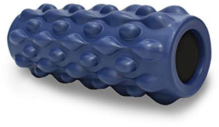 Nealpar Yoga Foam Roller Yoga-Säule Tragbare Multifunktions-Muskelmassage mit Tiefem Gewebe Entspannungsmuskeln lindern Rücken- und Beinschmerzen Pilates,Blue