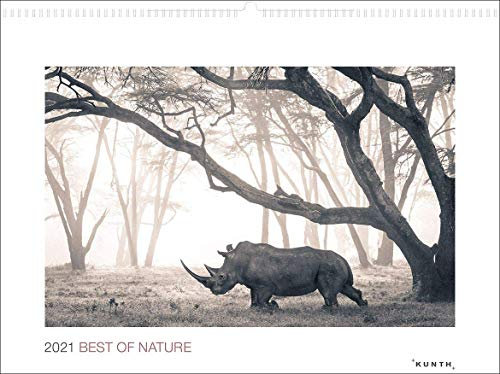 Best of Nature - Kalender 2021 - Kunth-Verlag - Wandkalender mit faszinierenden Aufnahmen - Wildlife-Kalender - 60 cm x 45 cm