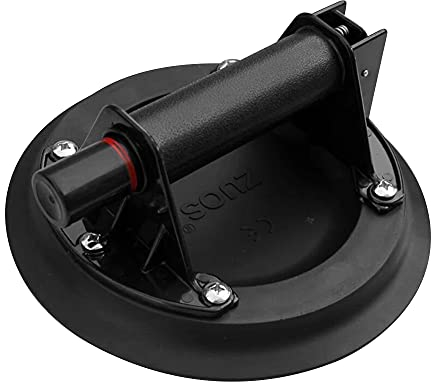 8 Vacuum Suction Cup Glass Lifter, Heavy Duty Suction Cups with Handle Vacuum Lifter for Granite & Glass Lifting Window Replacement (Load Capacity 220KG/485 lbs)