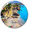 Spain European Balcony，Nerja Fridge Magnet Decorative Magnet Tourist City Travel Souvenir Collection Gift Strong Refrigerator Sticker