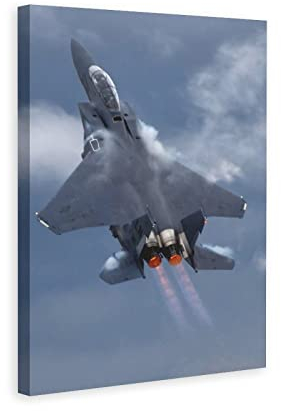 Poster F-15, Motiv: Militärische Drills, stille Adlerkämpfer, 3 dekoratives Gemälde, Leinwand, Wandkunst, Wohnzimmer, Schlafzimmer, Mal-Stil, 30 x 45 cm