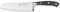 Sanelli Coltello Giapponese Olivato Santoku Ergoforge, Lunghezza Lama 16 cm