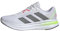 adidas Galaxy 7 Running Shoes, Zapatillas Hombre, Cloud White Iron Metallic Lemon, 44 EU