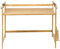 Soporte Microondas de Madera, Estante para Horno de Microondas, Estante de Cocina con 4 Ganchos, Estantería Cocina (3 Niveles-52 * 30 * 35cm)