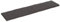 TJROO Tischplatte Dunkelgrau 200x50x6 cm Massives Eichenholz Tabletop Esstischplatte Möbelplatten Deckplatte Esstiach Holzplatten Schreibtischplatten Massivholzplatte Tischplatten