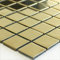 Glasmosaik Fliesen Gold Uni Badezimmer Wand Wohnzimmer Küche Bad Effekt Alvor