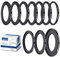 10Pcs 67mm Filter Ring Adapter Set,Metal Step-Up Ring+Step-Down Ring for All Brands UV ND CPL (67-43mm,67-46mm,67-49mm,67-52mm,67-55mm,67-58mm,67-62mm,67-72mm,67-77mm,67-82mm)