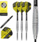 Harrows NX90 90% Tungsten Darts | Darts-Set mit Stahlspitze| 21g, 22g, 23g, 24g, 25g & 26g | Enthält Supergrip-Schäfte und 100-Mikron-NX90-Flüge (Bomb 23g)