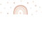 Wandtattoo Regenbogen #90 – Hochwertige selbstklebende Wanddekoration für Kinderzimmer – Blasenfreie Anwendung, nachhaltig & PVC-frei – Größe 58 x 38 cm + 21 Herzchen