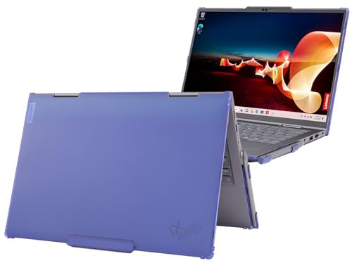 mCover Nur kompatibel mit Lenovo ThinkPad X1 2-in-1 (Yoga) Gen 9/10 Series Windows Notebook-PC (funktioniert nicht mit anderen Lenovo-Modellen), Blau