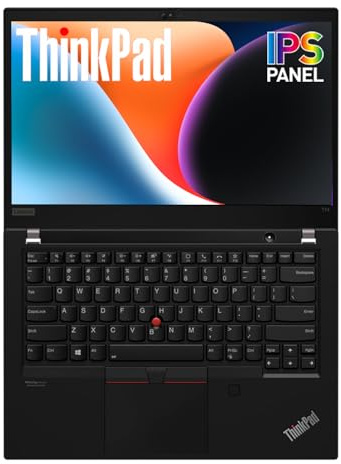 Lenovo Thinkpad T14 Gen 2 Business Laptop, 14-Inch (1920x1080), Intel Core i7-1185G7,16GB RAM, 512GB SSD, US QWERTY Keyboard, Windows 11 Pro (Renewed)