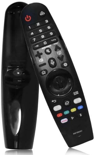 Telecomando Originale per LG Smart TV AKB75855501 - Telecomando Vocale Bluetooth con Alexa Voice e Funzione Puntatore, Sostituzione Universale per Modelli AN-MR20GA MR19BA MR18BA MR650A e Serie TV.