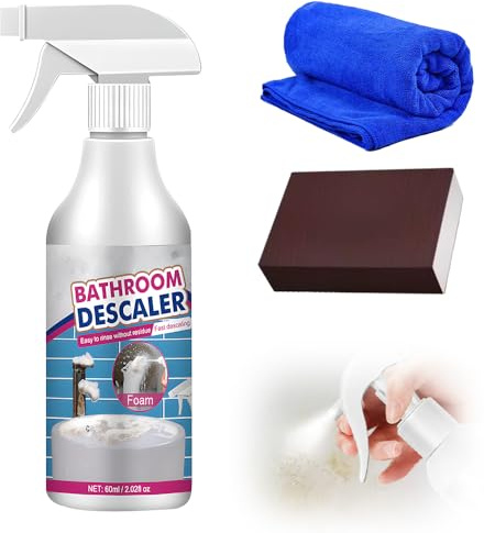 Reiniger für Hartnäckige Flecken, 2026 Neu Multifunktional Badreiniger Extra Stark, WC Reiniger Fleckenentferner für Hartnäckige Flecken für Kanalisation Toiletten Glas Spray (1Pcs)