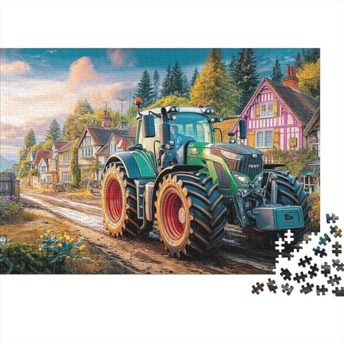 LandwirtschaftsSzeneJigsawPuzzle1000StueckRecycelterKartonTraktorBildGeschenkFamilie