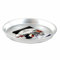 Pentole Agnelli Linea Pasticceria e Pizza Tortiera Conica in Alluminio con Orlo (H 3 cm), Argento, 16 cm