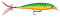 Rapala Unisex-Adult X-Rap Angelköder-Angelzubehör mit 3D-Profil-Süßwasser Spinnköder Locken, Firetiger UV, 10 cm / 13g