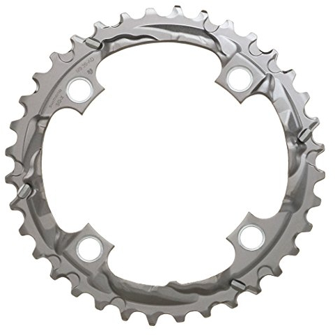 SHIMANO Unisex – Erwachsene Deore Fc-m617 Kettenblatt, Schwarz, 22 Zähne EU