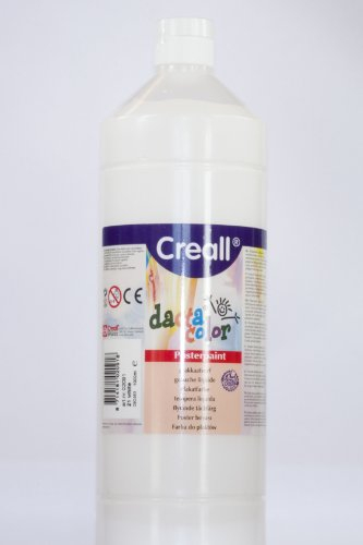 Dacta-color Plakatfarbe WEISS 1000 ml