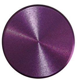 Coloured Metal i Phone 6 5s 5c 5 4 3 home Button Stickers, i phone home button stickers decals, i pad, i pod i phone accessories (Purple Plain)