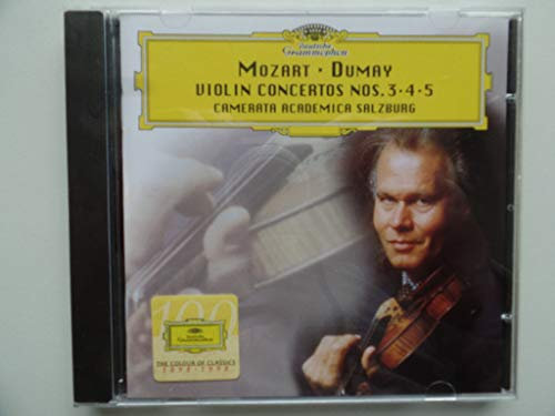 Mozart : Concertos pour violon n° 3, 4 et 5