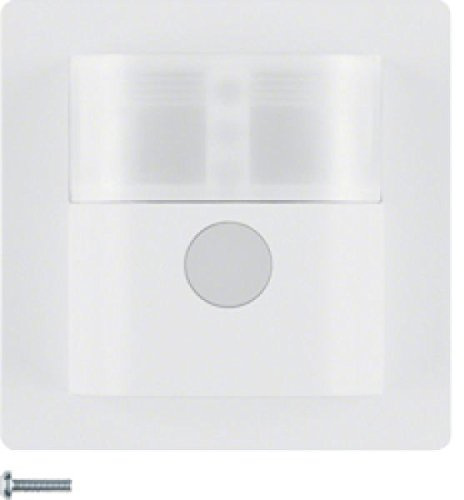 Tapa para detector de movimiento IR confort 2,2 m, berker.Net, para serie berker Q.1 de hager, blanco polar