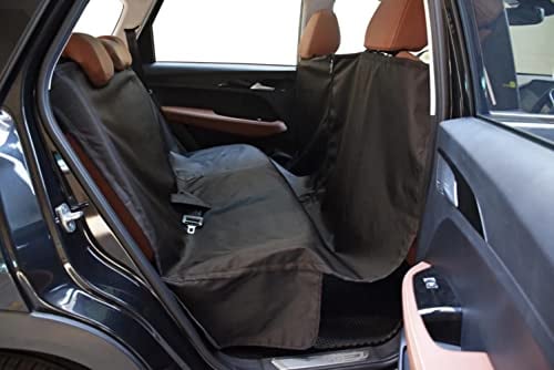 Amazon Basics Rivestimento per Sedile dell'Auto, 119 x 142 cm, Nero