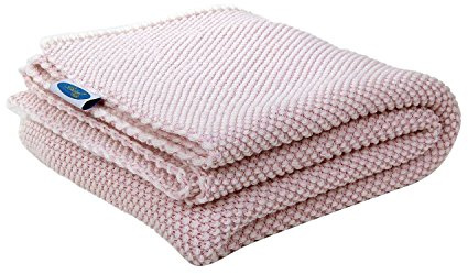 Betires Home Babydecke rosa 90 x 90 cm