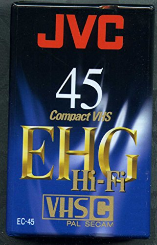 JVC EC-45EHG Cassetta a Nastro Magnetico Video Cassette 45 min 1 Pezzo(i)