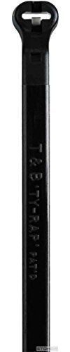 Thomas & Betts Kabelbinder ty-rap 2,4 x 203 mm Widerstand UV Schwarz