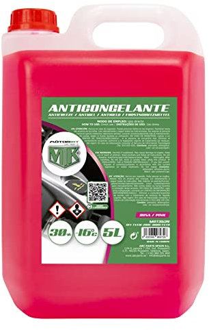 Motorkit MOT3539 Anticongelante, 5L, 30 %, Rosa